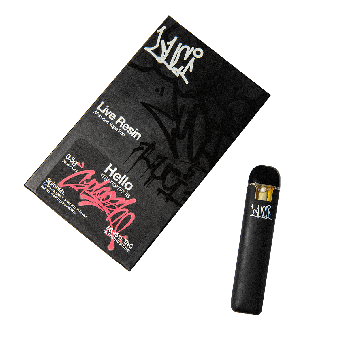 Sploosh. 0.5g Live Resin All-In-One Vape Pen