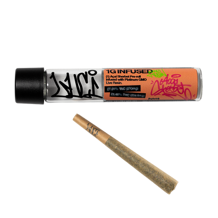 Acai Sherbert 1g Live Resin Infused Pre-roll