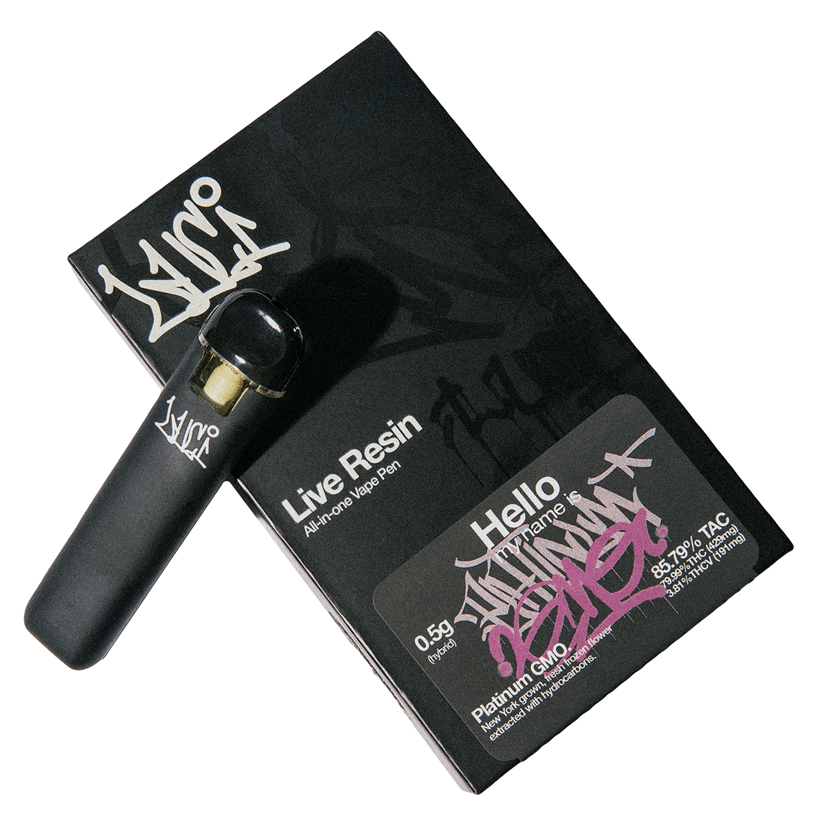 Platinum GMO 0.5g Live Resin All-In-One Vape Pen