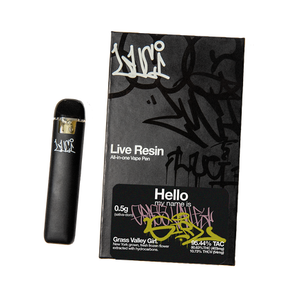 Grass Valley Girl. 0.5g Live Resin All-In-One Vape Pen